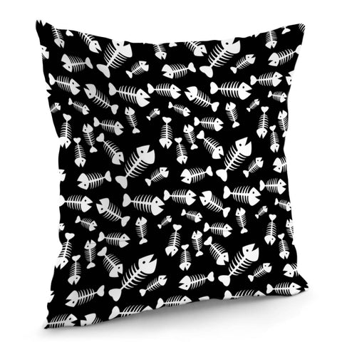 Image of Animal Skeleton Pillow Cover