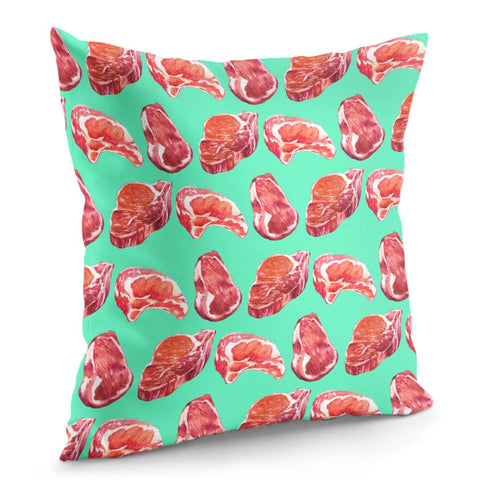 Image of Steak Pillow Cover