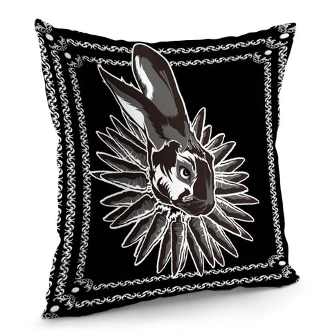 Image of Rabbit Pillow Cover