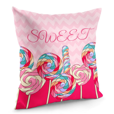 Image of Lollipop Pillow Cover