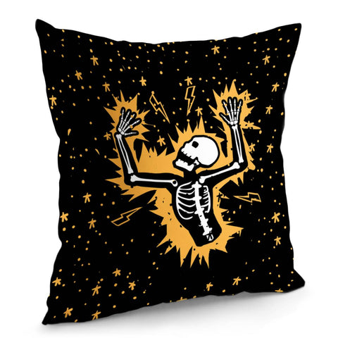 Image of Skeleton Pillow Cover