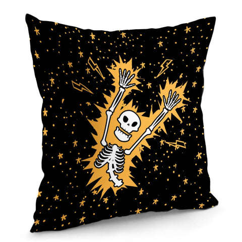 Image of Skeleton Pillow Cover