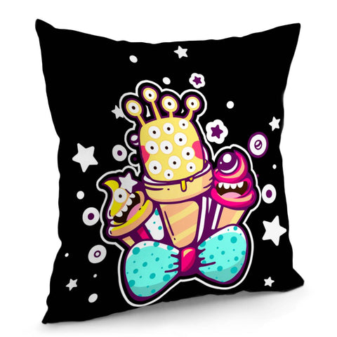 Image of Spoof Ice Cream Pillow Cover