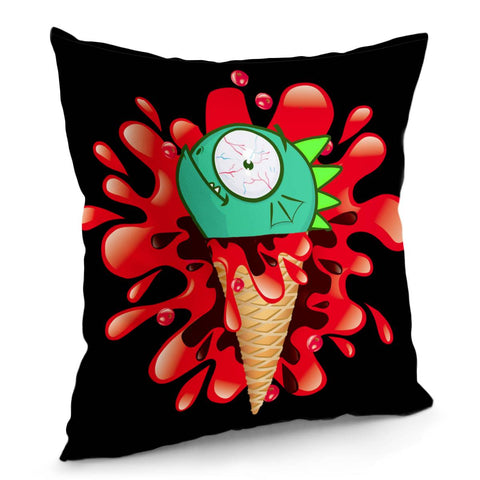 Image of Spoof Ice Cream Pillow Cover