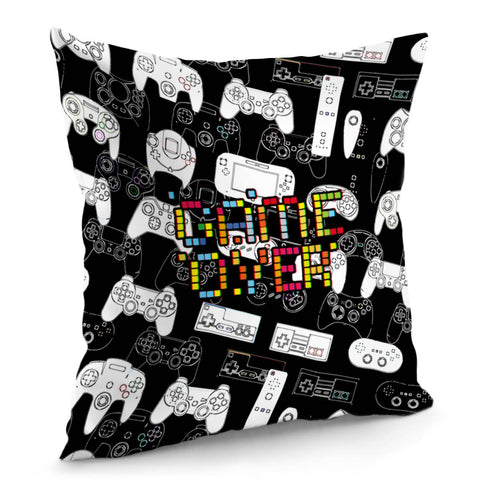 Image of Game Machine Pillow Cover