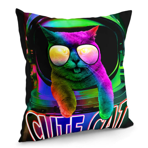 Image of Spectacle Cat Pillow Cover