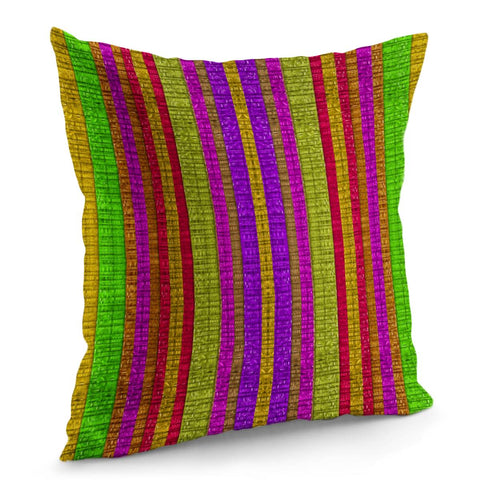 Image of Rainbow In Colors Pillow Cover