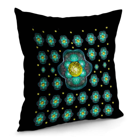 Image of Flowers And Balls Pillow Cover