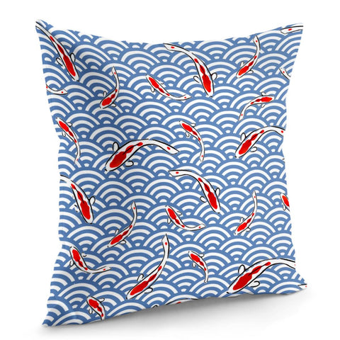 Image of Cyprinus Carpio Pillow Cover