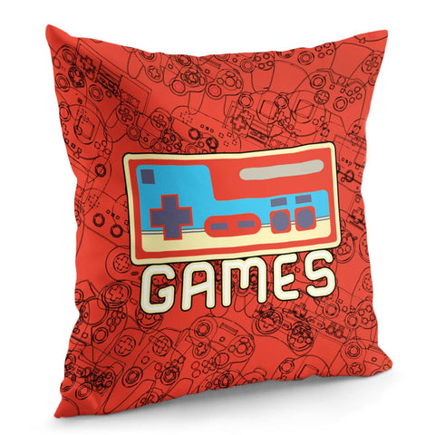 Image of Game Machine Pillow Cover