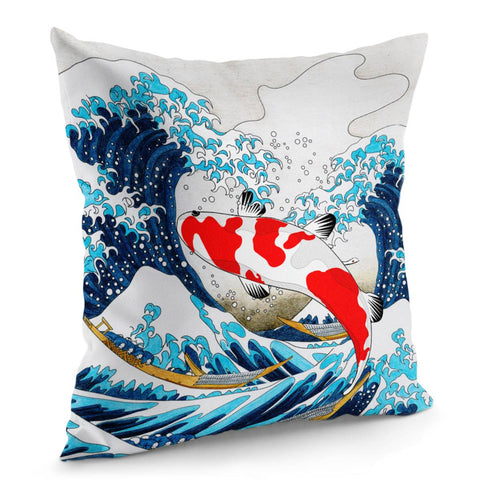 Image of Cyprinus Carpio Pillow Cover