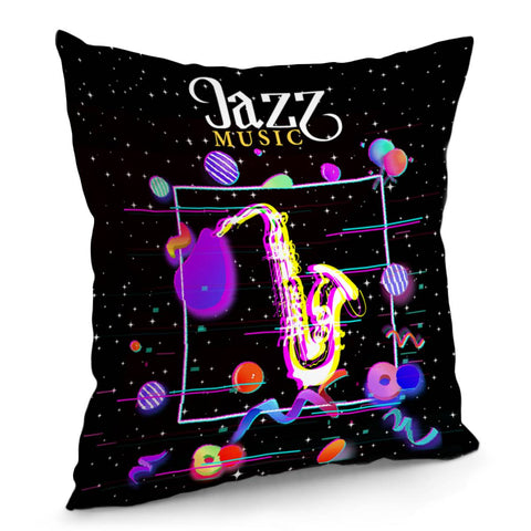 Image of Saxophone Pillow Cover