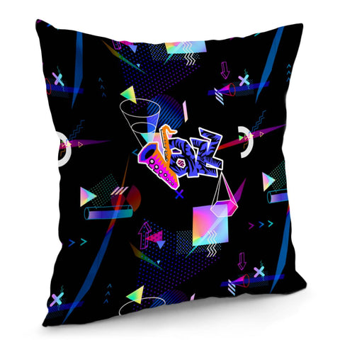 Image of Saxophone Pillow Cover