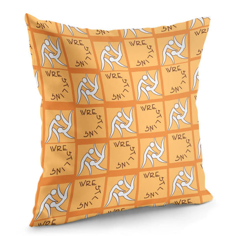 Image of Wrestler Pillow Cover