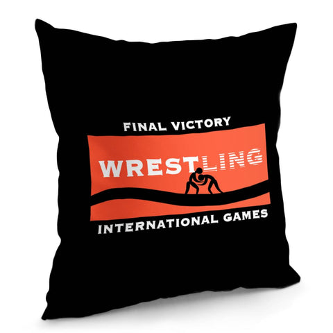 Image of Wrestler Pillow Cover