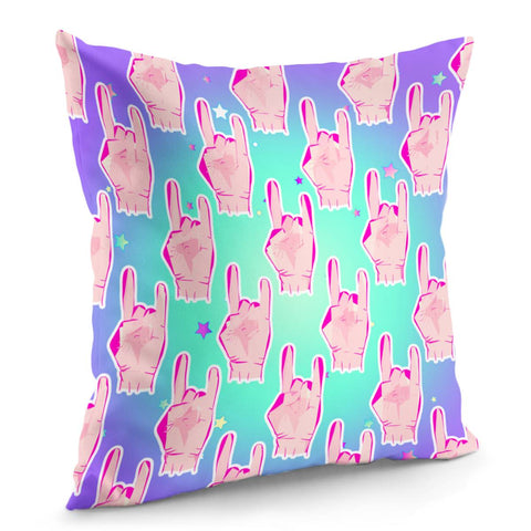 Image of Rock Gesture Pillow Cover