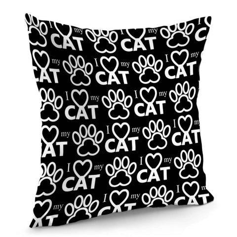 Image of Cat Claw Pillow Cover