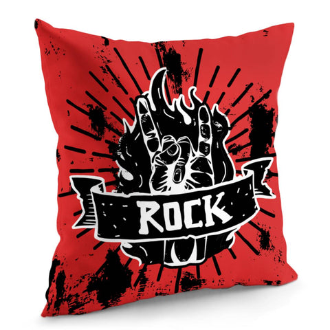 Image of Rock Gesture Pillow Cover