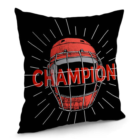 Image of Ice Hockey Pillow Cover