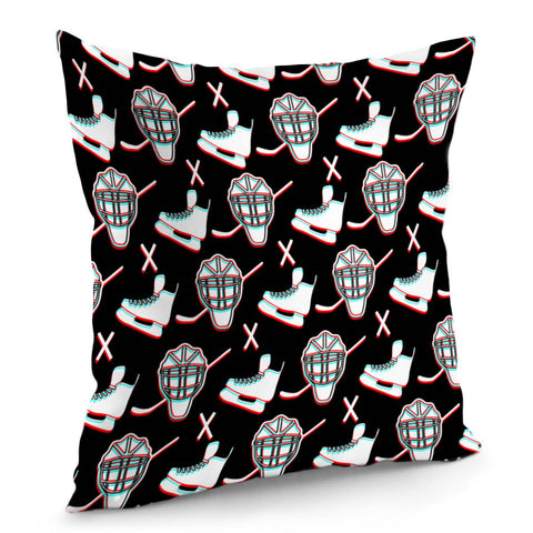 Image of Ice Hockey Pillow Cover