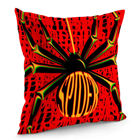 Image of Spider Pillow Cover