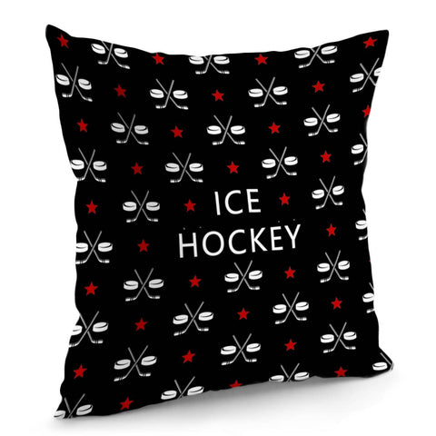 Image of Ice Hockey Pillow Cover