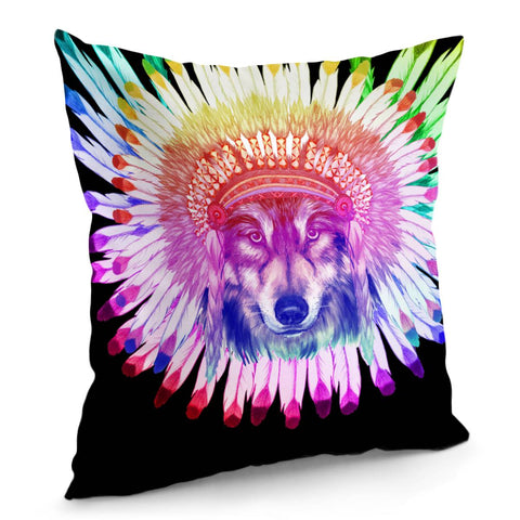 Image of Wolf Pillow Cover