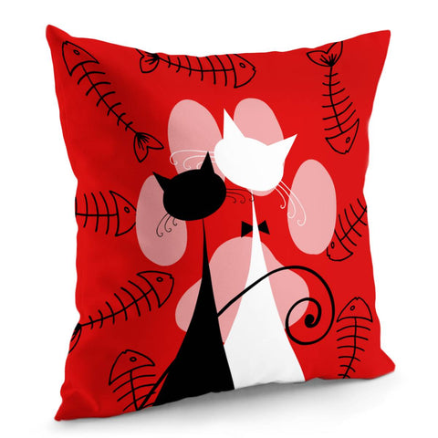 Image of Cat Pillow Cover