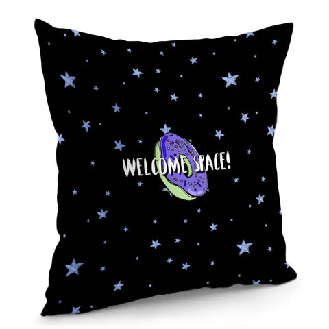 Image of Donut Planet Pillow Cover