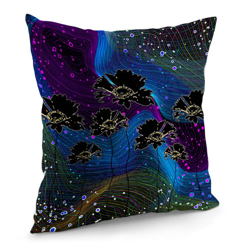 Image of Daisy & Geometry Pillow Cover