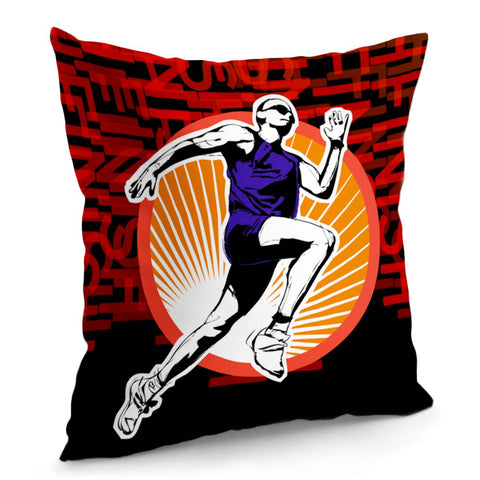 Image of Run Pillow Cover