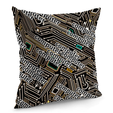 Image of Computer Pillow Cover