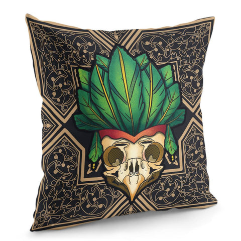 Image of Human Skeleton Pillow Cover