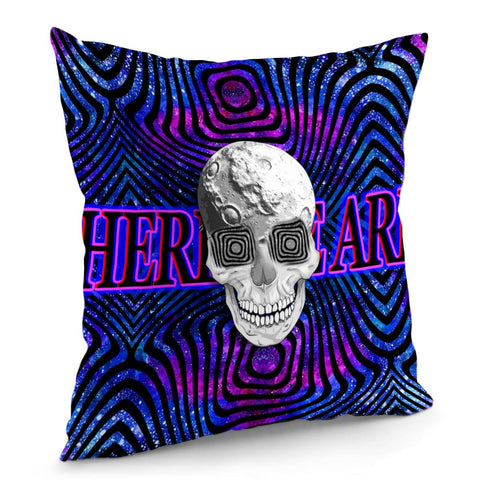 Image of Skull Pillow Cover