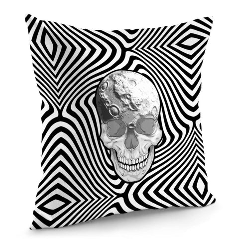 Image of Skull Pillow Cover