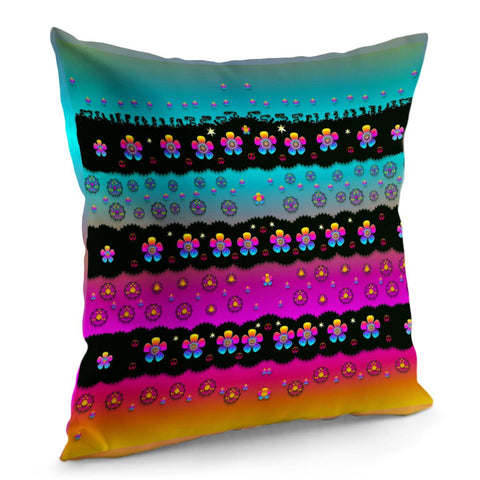 Image of Flowers And Peace Pillow Cover