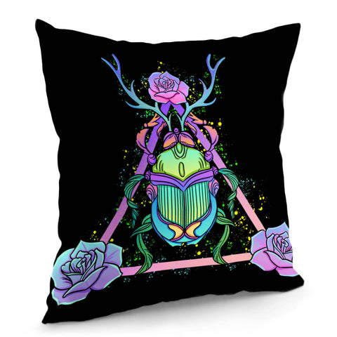 Image of Beetle Pillow Cover