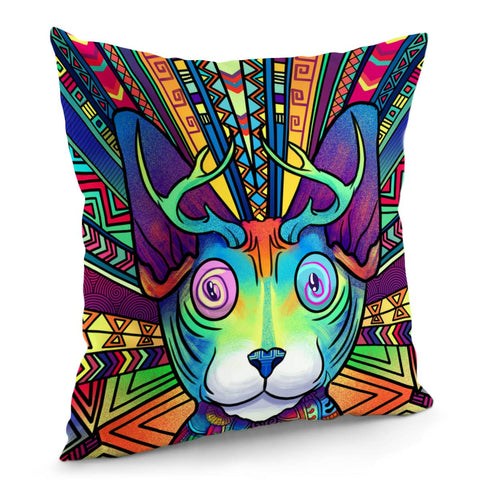 Image of Monster Cat Pillow Cover