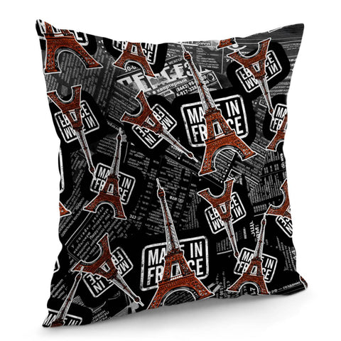 Image of Eiffel Tower Pillow Cover