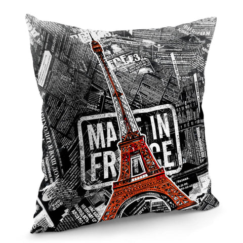 Image of Eiffel Tower Pillow Cover