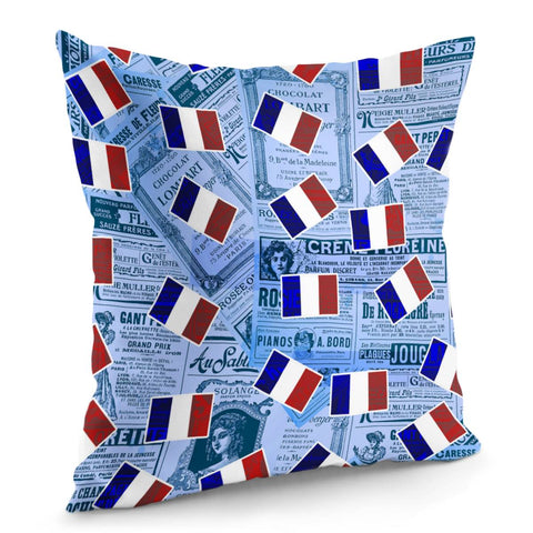 Image of Flag Of France Pillow Cover