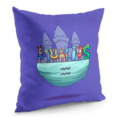 Image of Aquarius Pillow Cover