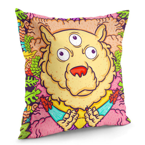 Image of Monster Bear Pillow Cover