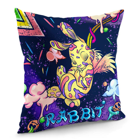 Image of Rabbit Pillow Cover