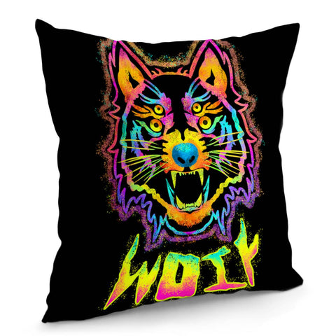 Image of Wolf Pillow Cover