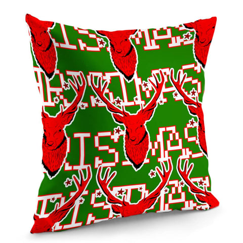 Image of Reindeer Pillow Cover