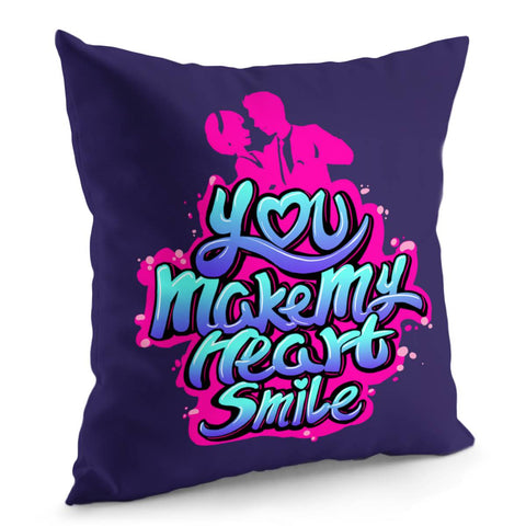 Image of Love Slogan Pillow Cover