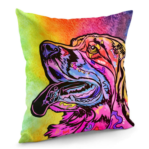 Image of Golden Retriever Pillow Cover