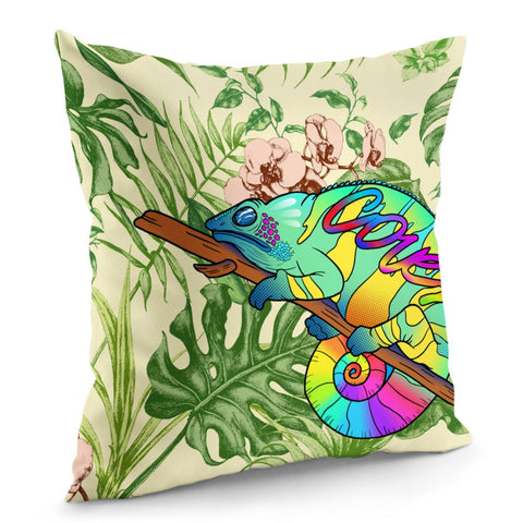 Image of Chameleon Pillow Cover