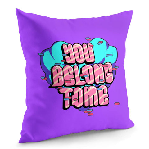 Image of Love Slogan Pillow Cover